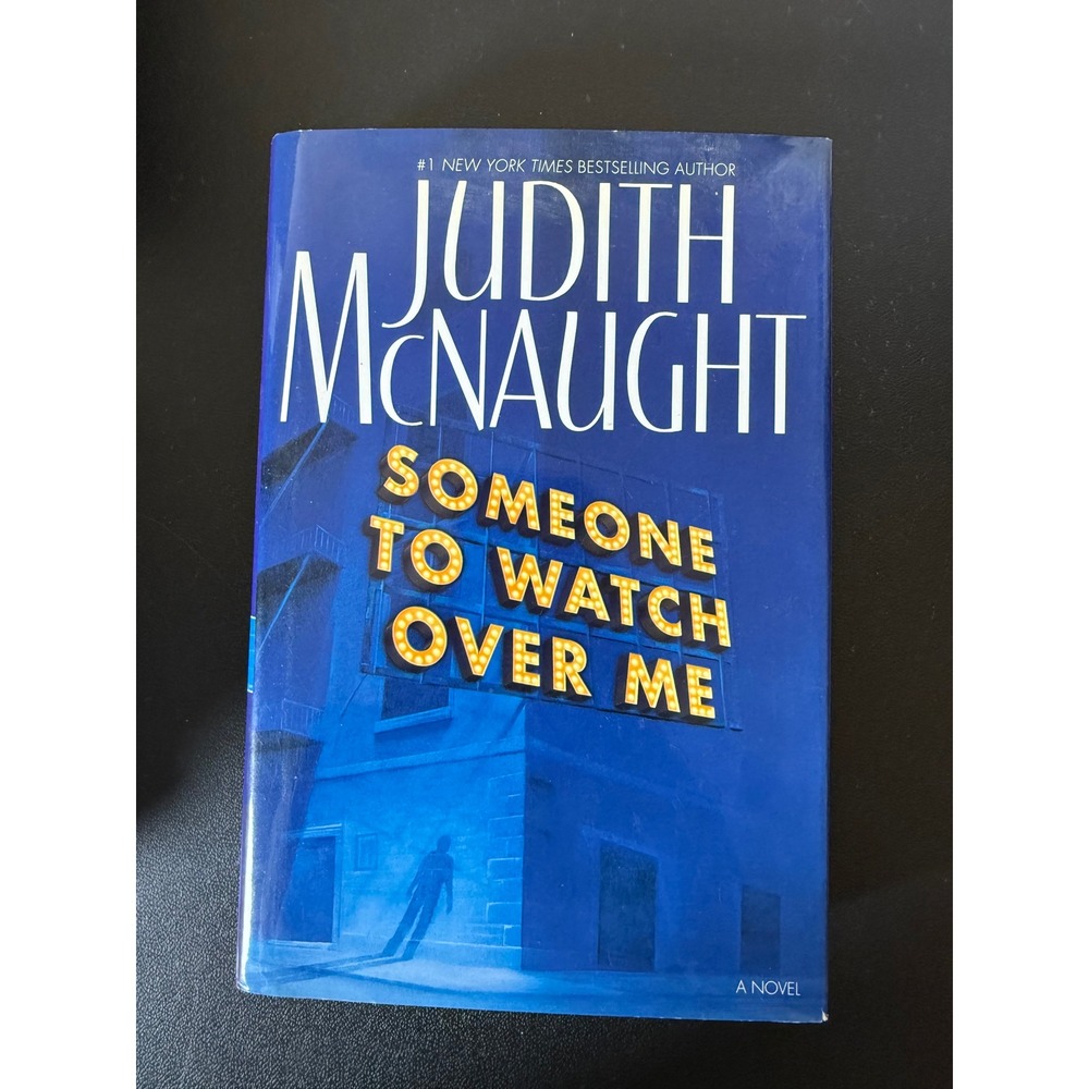 Someone to Watch Over Me Judith McNaught Hardcover 2003 Romantic‎ Suspense Novel